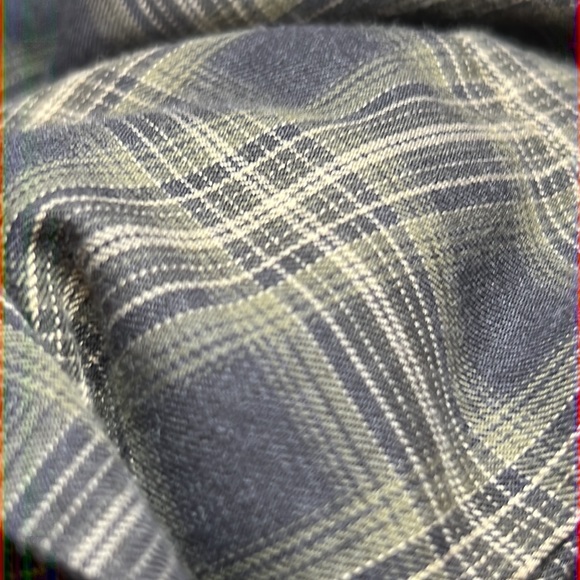 Dockers Mens Plaid Long Sleeve Button Down Shirt - Picture 6 of 6